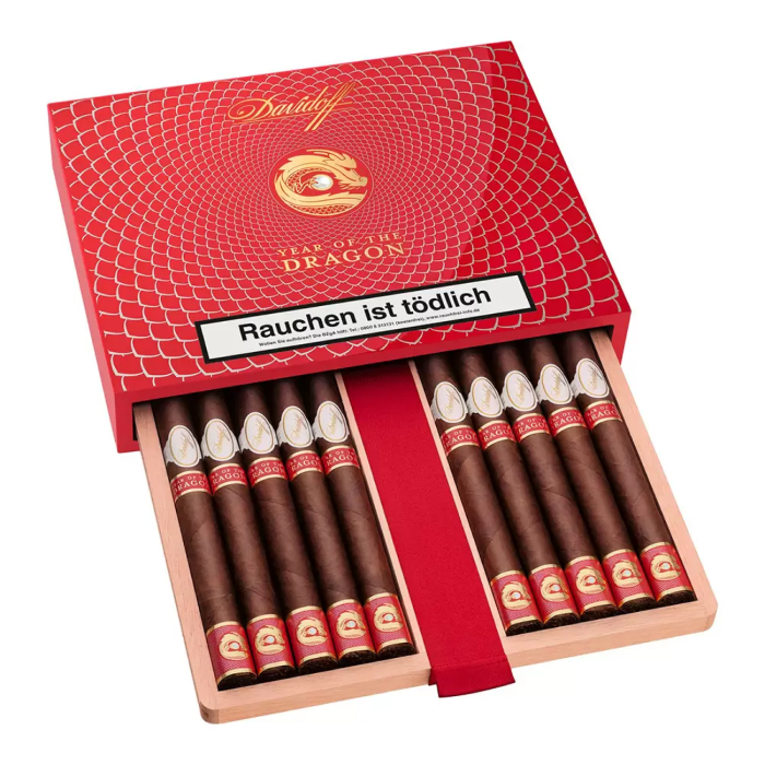 Коробка Davidoff LE 2024 Year of the Dragon на 10 сигар